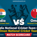 India National Cricket Team vs Oman National Cricket Team Match Scorecard
