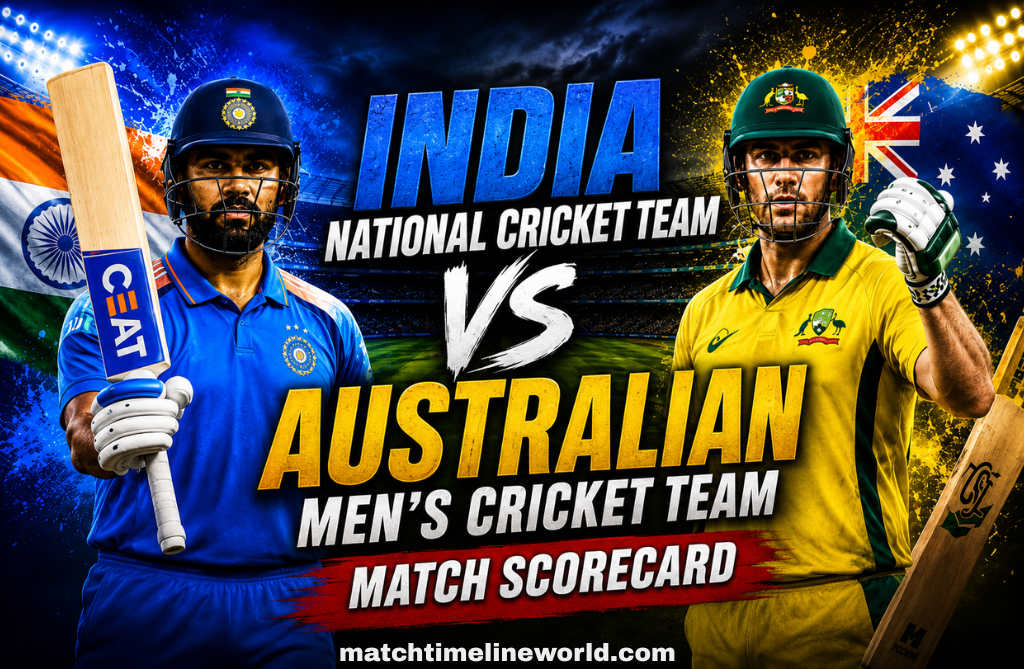 India National Cricket Team Vs Australian Men’s Cricket Team