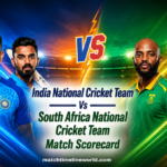 India National Cricket Team Vs South Africa National Cricket Team Match Scorecard