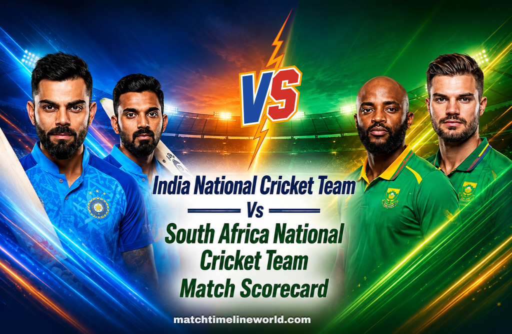 India National Cricket Team Vs South Africa National Cricket Team Match Scorecard