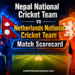 Nepal National Cricket Team vs Netherlands National Cricket Team Match Scorecard