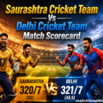 Saurashtra Cricket Team Vs Delhi Cricket Team Match Scorecard