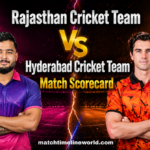 Rajasthan Cricket Team Vs Hyderabad Cricket Team Match Scorecard