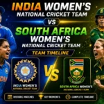 india women's national cricket team vs south africa women's national cricket team timeline
