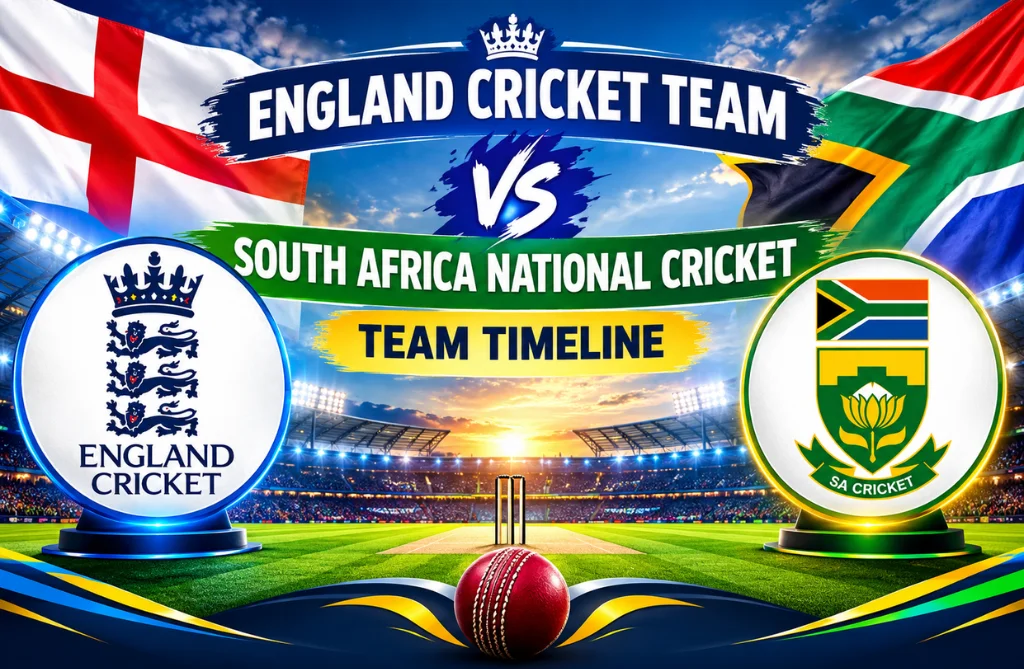 england cricket team vs south africa national cricket team timeline