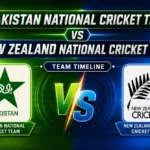 pakistan national cricket team vs new zealand national cricket team timeline