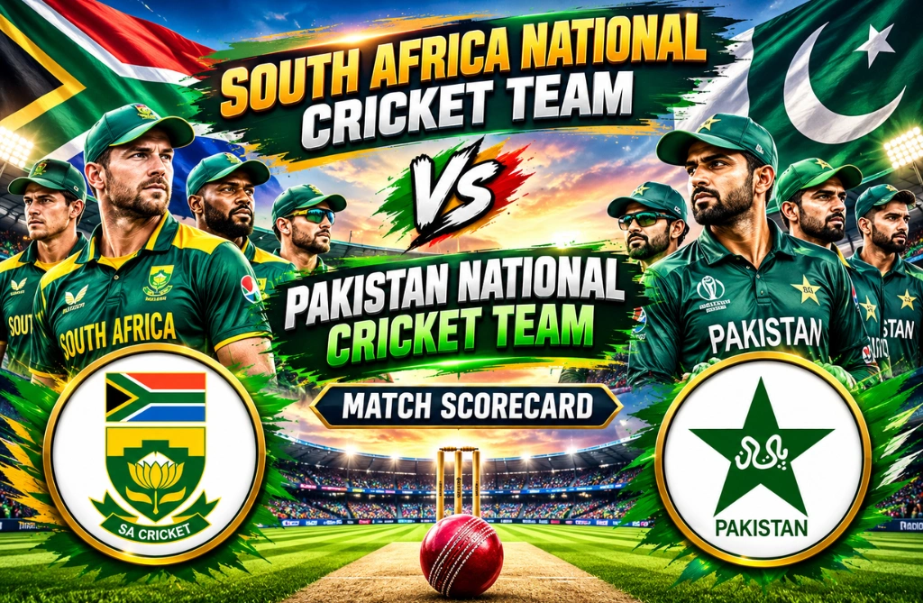 south africa national cricket team vs pakistan national cricket team match scorecard