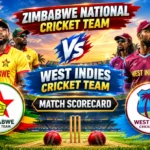 zimbabwe national cricket team vs west indies cricket team match scorecard
