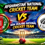 afghanistan national cricket team vs new zealand national cricket team timeline
