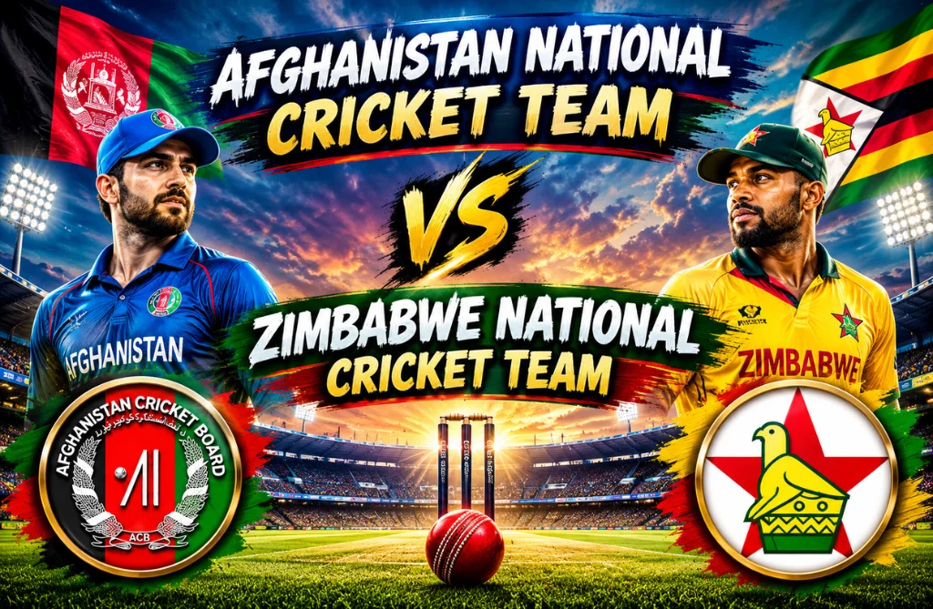 afghanistan national cricket team vs zimbabwe national cricket team timeline