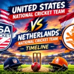 united states national cricket team vs netherlands national cricket team timeline